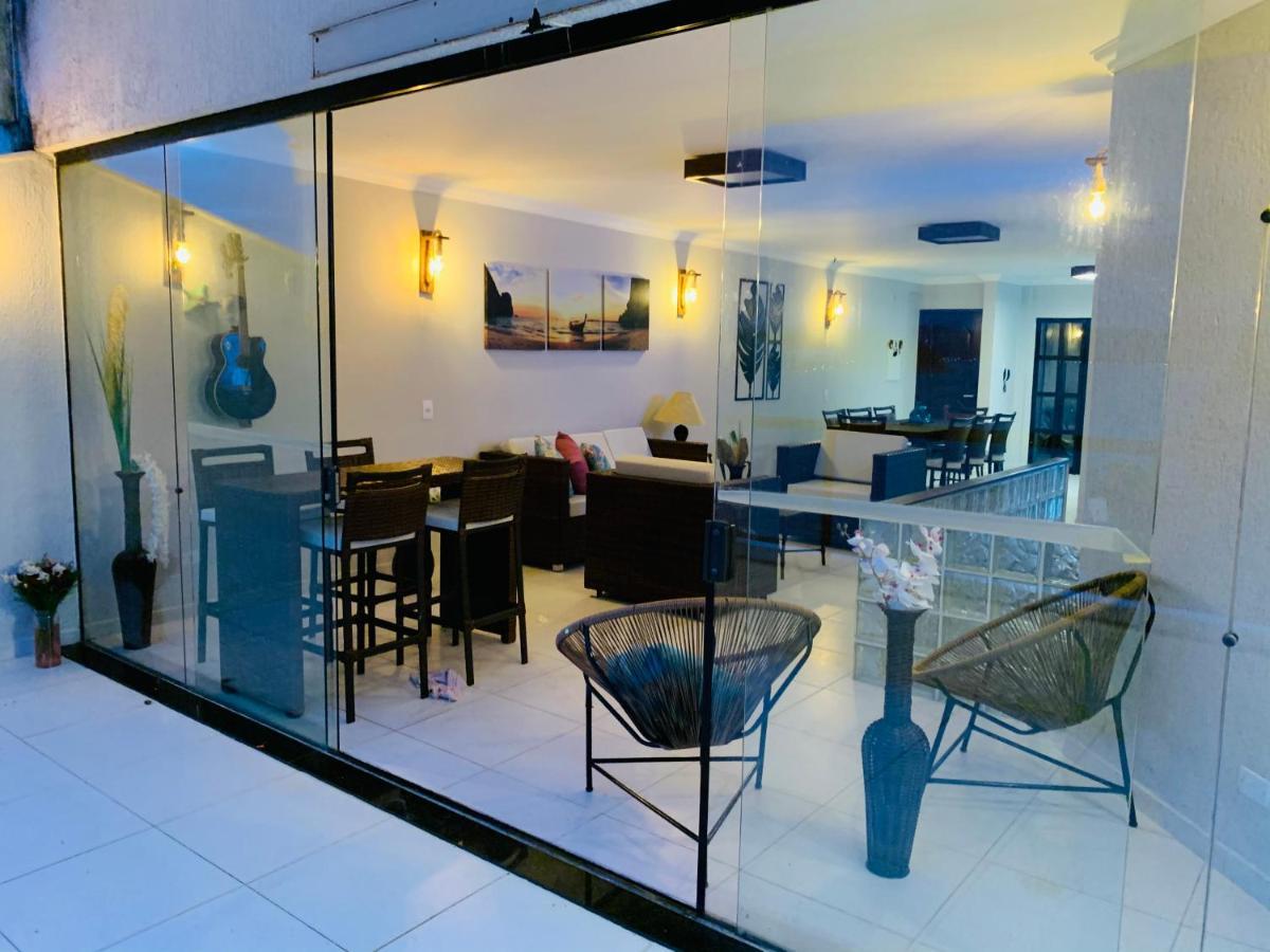 Lindo Duplex Pe Na Areia Com Praia Privativa Карагуататуба Екстер'єр фото