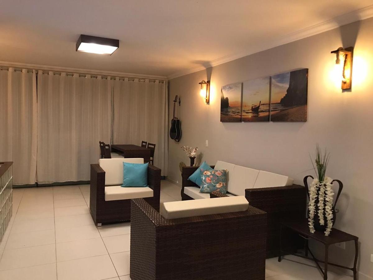 Lindo Duplex Pe Na Areia Com Praia Privativa Карагуататуба Екстер'єр фото